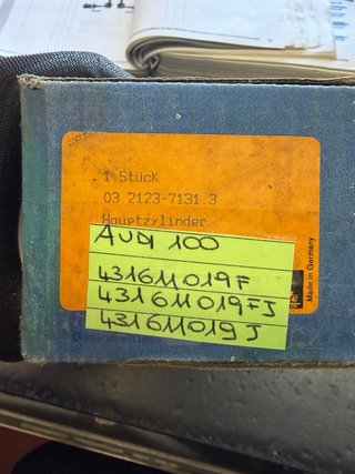 Pompa Freno Audi 100 ATE 03.2123-7131.3