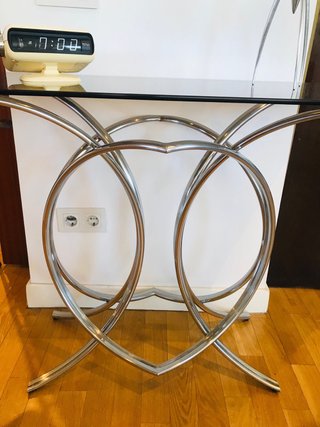 Conjunto recibidor mesa y espejo Space Age