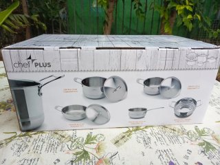 Robot Cocina Kenwood + cacerolas + envasadora