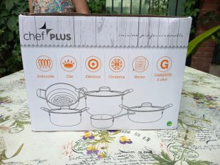 Robot Cocina Kenwood + cacerolas + envasadora