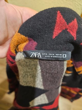 Chaqueta Estampado Azteca Multicolor