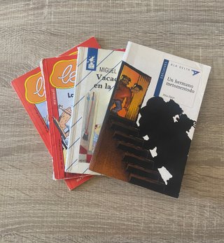 Lote de 4 Libros de Lectura Infantil (+7 años)