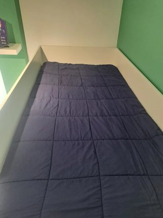 Litera Ikea Smastad Blanca y Verde