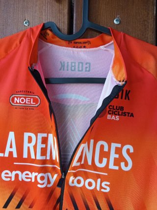 Maillot Ciclismo GOBIK Naranja Talla M