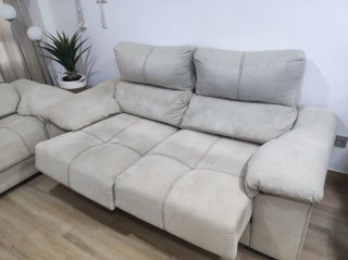 Sofá 3+2 plazas beige