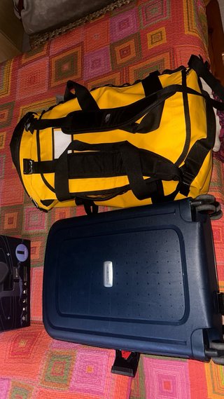 Bolsa North Face Base Camp Duffel Negra/Amarilla
