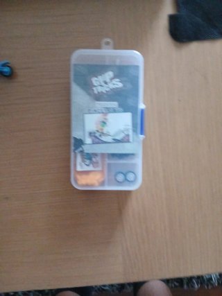 Patinete para dedo Grip & Tricks Azul con recambio