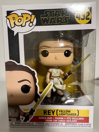 Funko Pop! Star Wars Rey (Yellow Lightsaber) 432