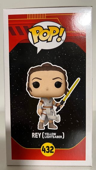 Funko Pop! Star Wars Rey (Yellow Lightsaber) 432