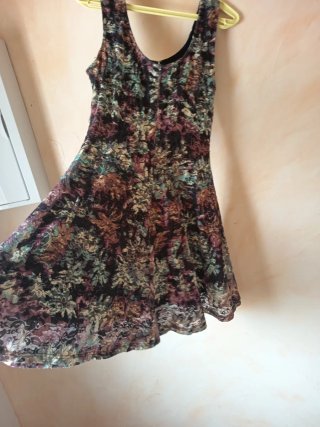 Vestido hada floral