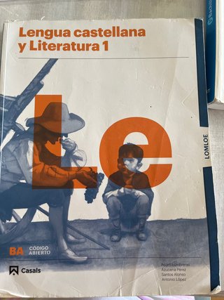 Lengua castellana y literatura 1, Le Bachillerato