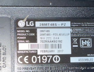 TV LG 28MT48S Smart TV