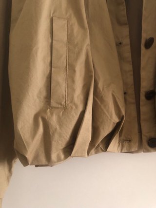 Cazadora Zara Beige Talla XS oversize