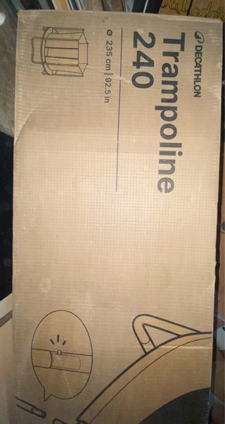 Cama elástica Decathlon 240 cm