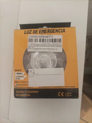 Pack 4 Luces Emergencia V16 Coche/Moto