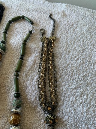 Lote 3 collares boho étnicos vintage | Bisutería a