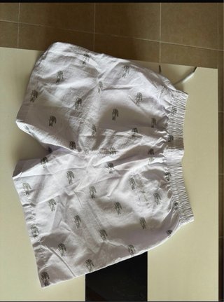 Bañador Lacoste Blanco Talla M