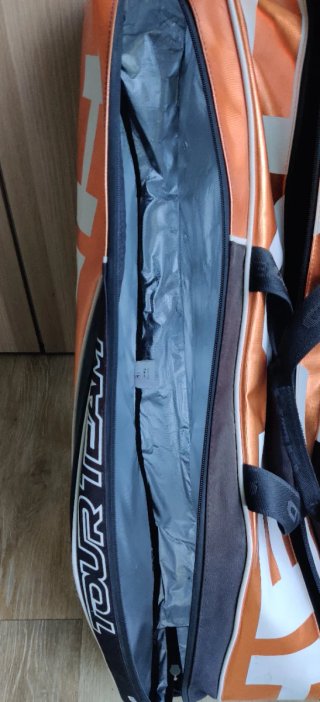 Paletero Tenis Head Naranja y Negro