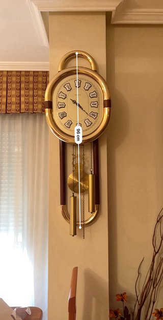 Reloj Junghans Quartz Vintage Péndulo
