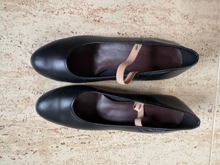 Zapatos baile niña negros T.36