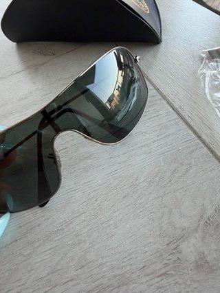 Ray Ban HIGHSTREET Chrome Metal Shield Gafas