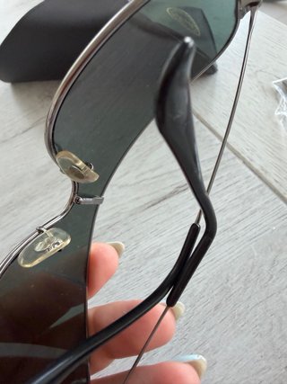 Ray Ban HIGHSTREET Chrome Metal Shield Gafas
