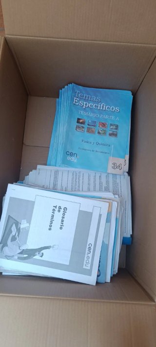 Temario Física y Química CEN Profesores Secundaria