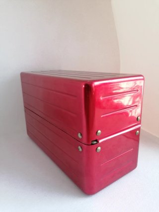 Schedario Resisto modello 800-01 vintage Rosso