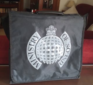 Bolsa Vinilos Ministry Of Sound Negra