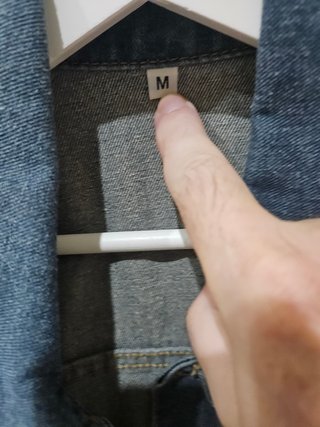 Chaleco Vaquero Desgastado Talla M