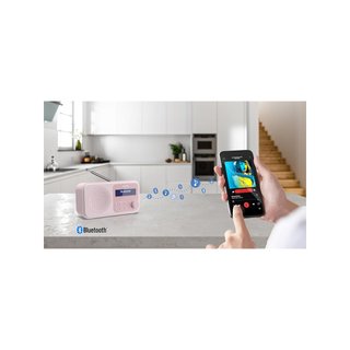 Sharp DR-P420(PK) radio digital portátil bluetooth