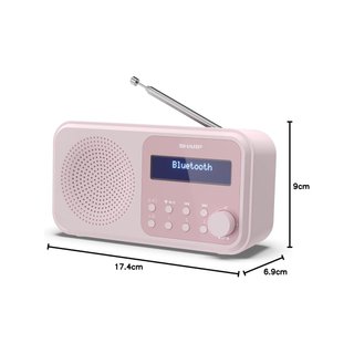 Sharp DR-P420(PK) radio digital portátil bluetooth