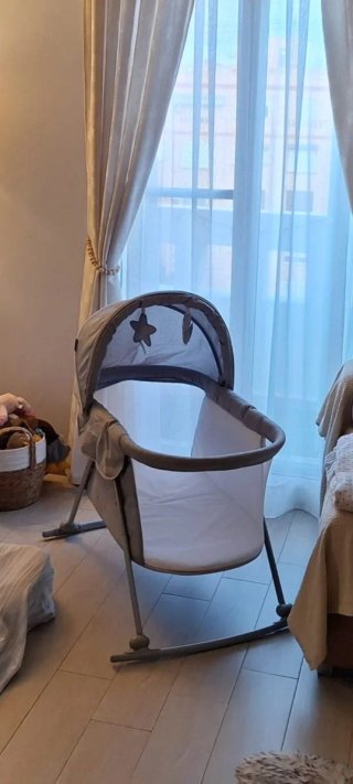 Minicuna moisés plegable de Kinderkraft