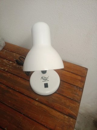 Lampada da scrivania Europa Tek bianca