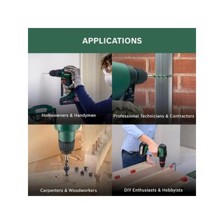 Bosch maletín brocas para taladro madera