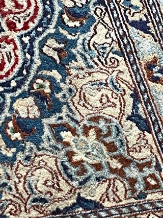 Tappeto Nain Seta e Lana 197x300