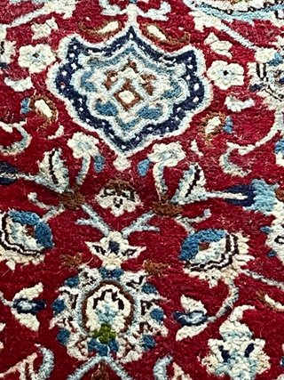 Tappeto Nain Seta e Lana 197x300