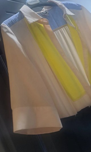 Vestido Adolfo Dominguez Talla 40 Azul/Blanco