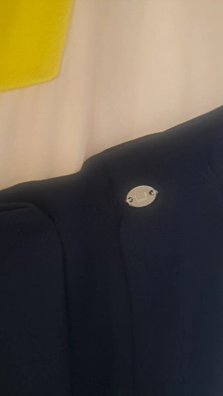 Vestido Adolfo Dominguez Talla 40 Azul/Blanco