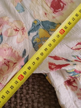 Vestido Zara floral volantes