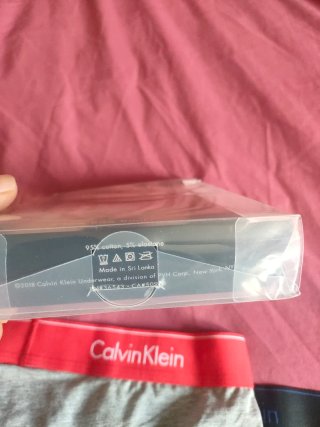 Calvin Klein boxers grises y negros