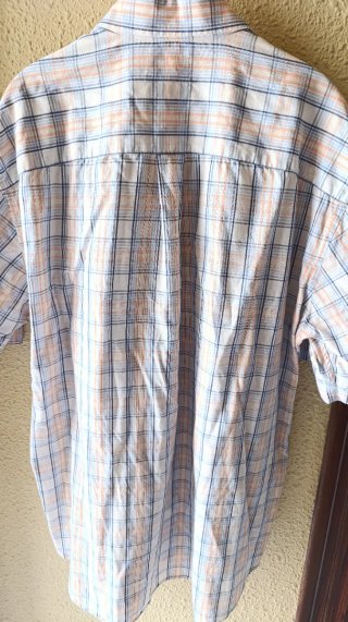 Camisa hombre Burberrys Cuadros Manga Corta