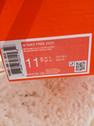 Nike Free 2025 Zapatillas Blancas y Azules