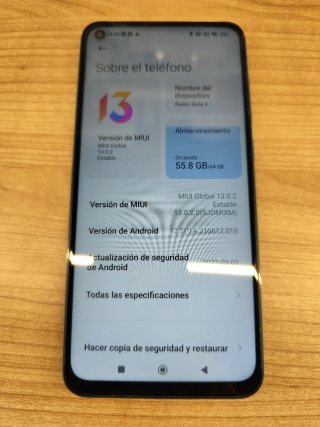 Xiaomi Redmi Note 9 Azul/Verde