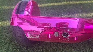 Hoverboard rosa brillante
