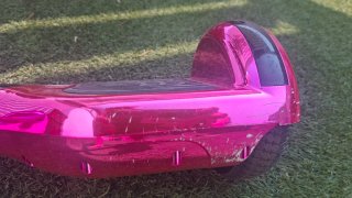 Hoverboard rosa brillante