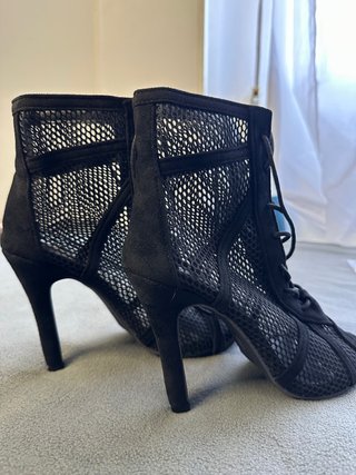 Botines de tacón para baile