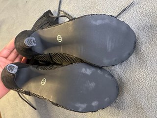 Botines de tacón para baile