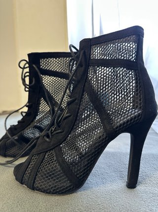 Botines de tacón para baile
