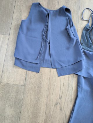 Tuta elegante donna grigio scuro
